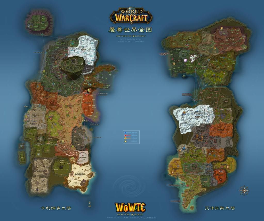 WoW Map