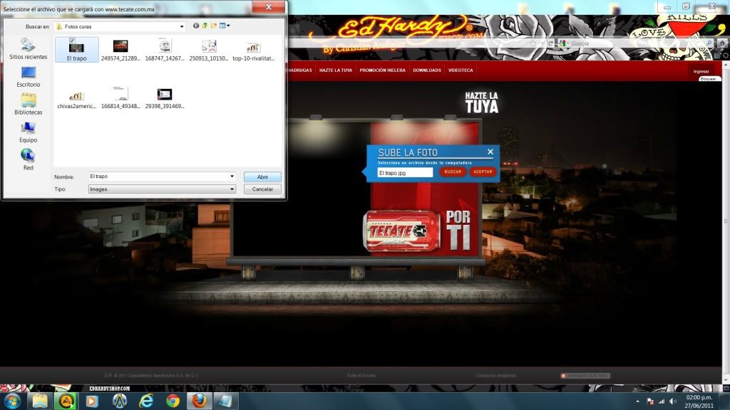 Crea tu Imagen de la Tecate Crea tu Imagen de la Tecate