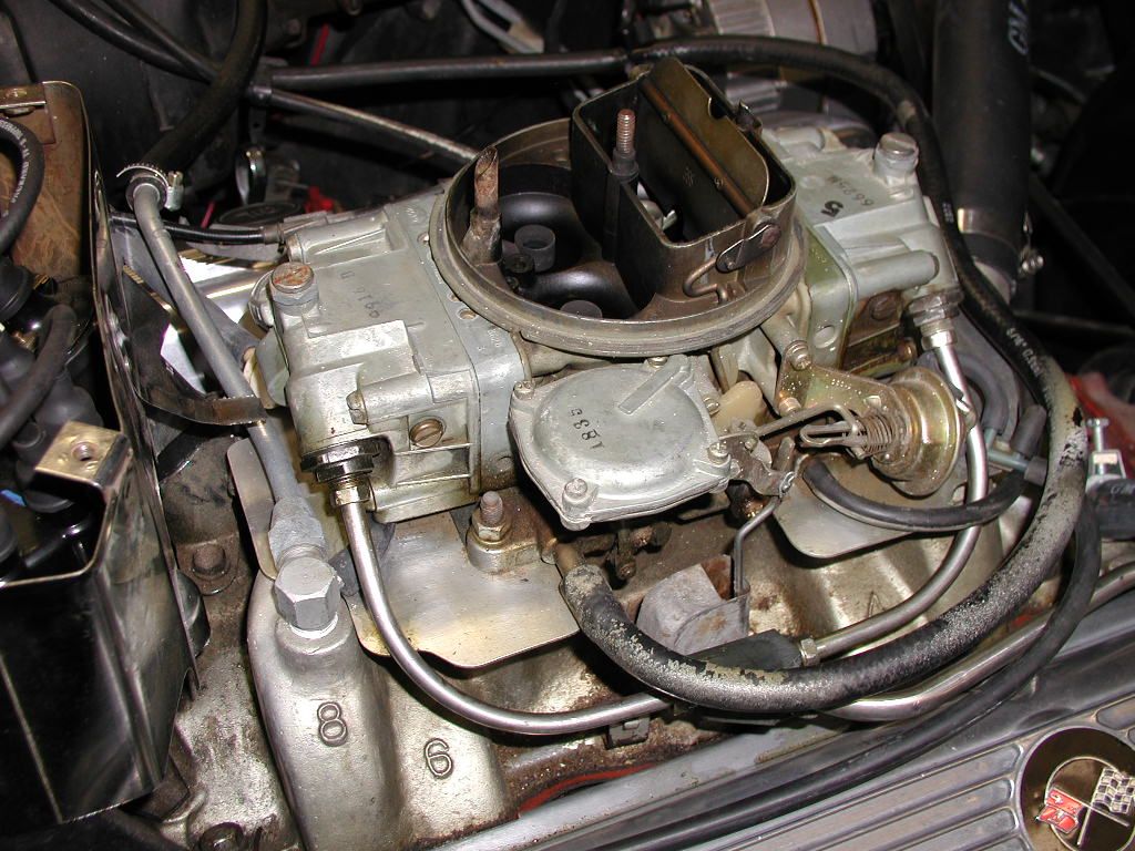 Holley carb choke hook up on 1971 LT1 CorvetteForum Chevrolet