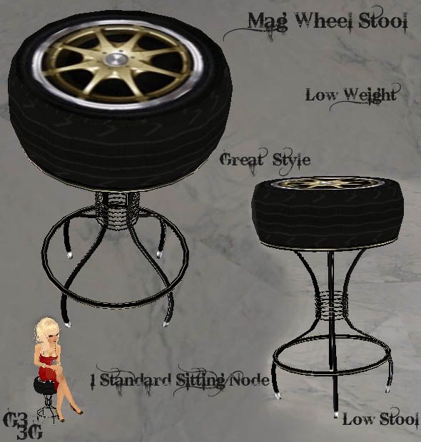 Stool Mag Wheel
