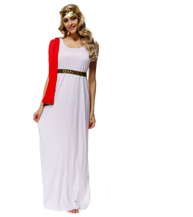 Greek Goddess Venus Costume Roman Athena Toga Lady Costumes Fancy Dress