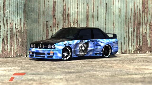 Real BMW E30 paint n tune project airbrush table training