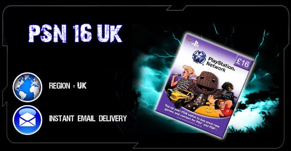 Playstation network card £16