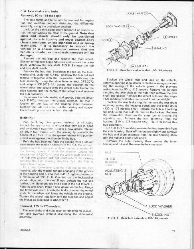 Ford Transit Forum • View topic diff info required