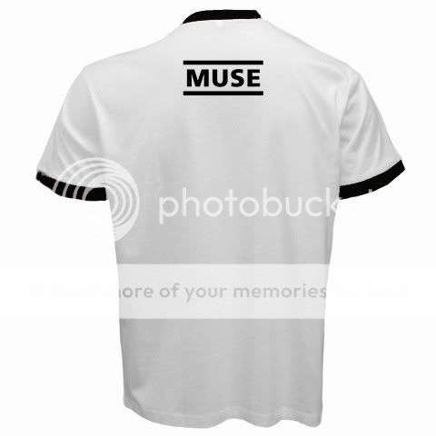 New The Muse Band Resistance Logo Ringer T shirt S 2XL  